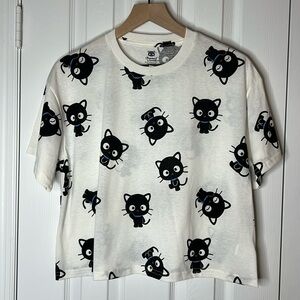 Chococat Sanrio Boxy T-Shirt, Semi-Crop